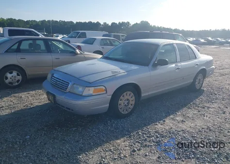 2003 Ford Crown Victoria Standard z USA, uszkodzony, nr VIN 2FAFP73W03X182860